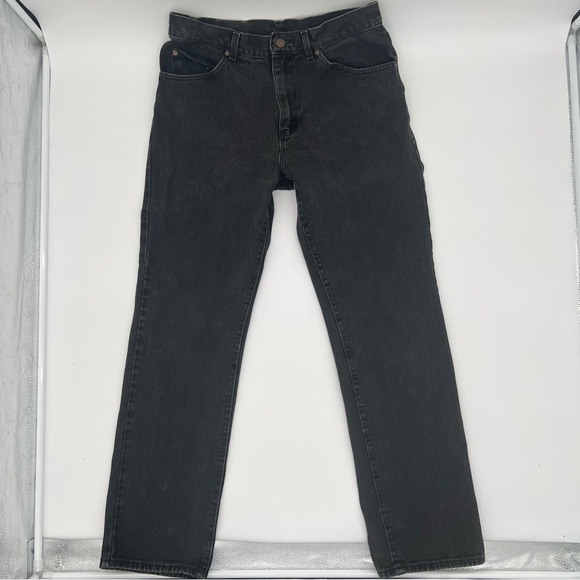 Vintage 👖Lee 1889 Black Denim Jeans – Made in USA – 100% Cotton – Size 31x31 - Picture 1 of 16